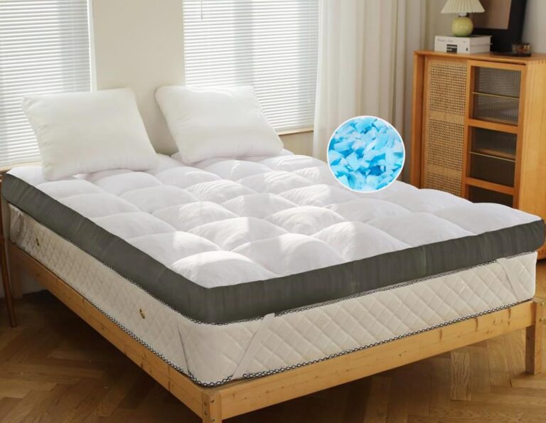 WhatsBedding 3 Inch Memory Foam Mattress Topper Review: