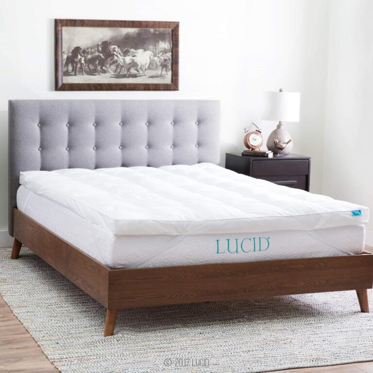 LUCID Ultra Plush 3-Inch Down Alternative Mattress Topper Review: